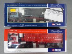 Corgi - A pair of boxed Limited Edition 1:50 scale trucks from the Corgi.