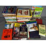 A collection in excess of 80 predominately hardback books relating to buses contained in two