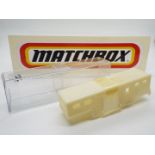 Matchbox - A 'First Shot' model of a Matchbox Convoy Horsebox Trailer only! The model is unpainted,