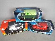 Solido - Three boxed 1:18 scale diecast model cars from Solido.