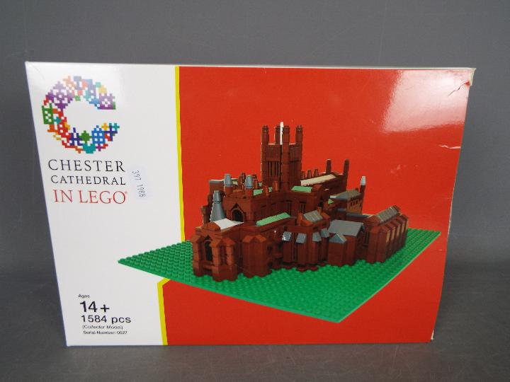 A boxed Lego Professional Certified Set #0027 Chester Cathedral.