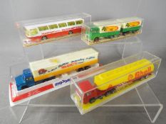 Majorette - Four boxed vintage diecast models from Majorette.