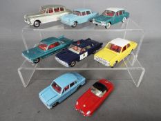 Dinky Toys - A collection of eight unboxed Dinky Toys.