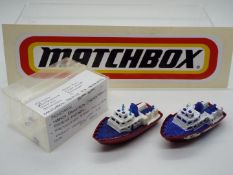 Matchbox - A pair of 'Pre-Production' models of Matchbox Ice Breaker.