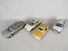 Maisto, Mira - Motor Max - Four unv=boxed 1:18 scale diecast model cars.