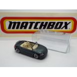 Matchbox - An experimental model of a Matchbox Audi TT in metallic green.