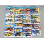 Hot Wheels - A collection of 23 carded modern Hot Wheels.