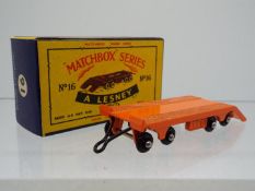 Matchbox - A boxed Matchbox #16 Atlantic Transporter.