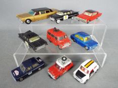 Corgi Toys - A collection of nine unboxed Corgi Toys.