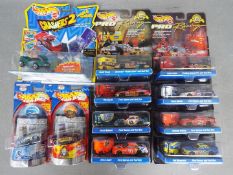 Hot Wheels - A collection of 11 unopened Hot Wheels models including 8 collectors edition Pit Crew