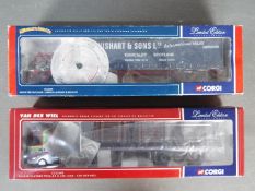 Corgi - A pair of boxed Limited Edition 1:50 scale trucks from the Corgi.