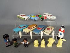 Corgi Toys - A collection of eight unboxed Corgi Toys.