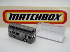 Matchbox - A 'First Shot' UK (Enfield) produced model of a Matchbox MB17 London Bus.