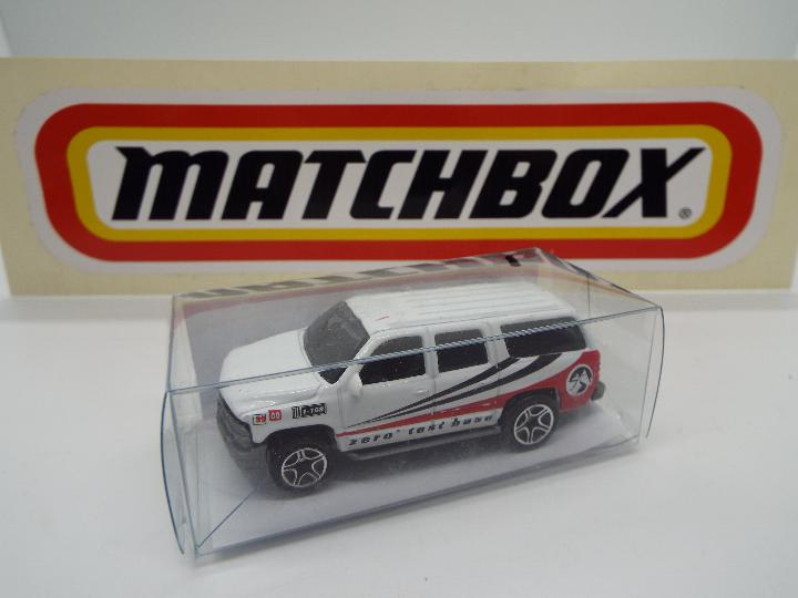Matchbox - An experimental model of a Matchbox Chevy Suburban.