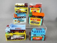 Lone Star, Impy, Marx - A collection of diecast model vehicles in various scales.