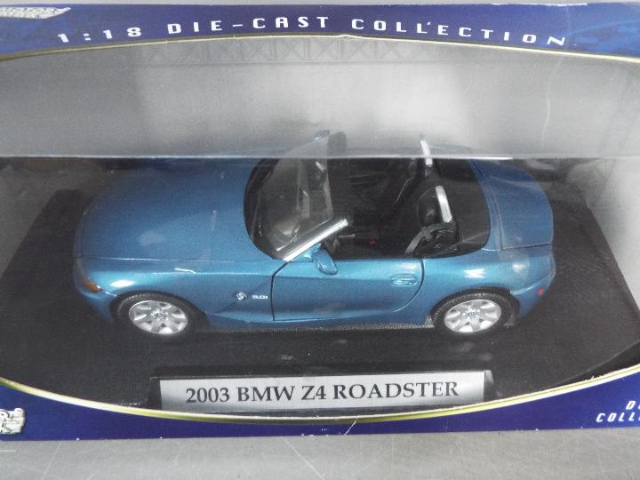 Road Signature, Mondo Motors, Motor Max - Three boxed 1:18 scale diecast model cars. - Image 3 of 4