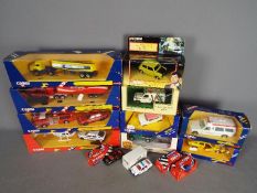 Corgi - A lot of 14 boxed Corgi vehicles in various scales including, #96011 Mr Bean's Mini,