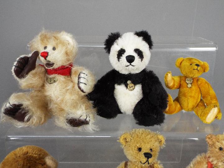 Hermann Bears - six Hermann Bears to include one in the form of a panda, - Image 3 of 3