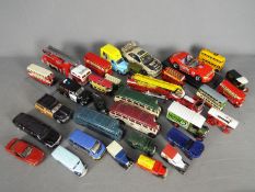 Bburago, Corgi, Majorette, Matchbox, Lledo - A collection of unboxed diecast in several scales.