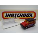 Matchbox - A 'Pre-Production' model of a Matchbox Mercedes 'Pest Control' 280 GE.