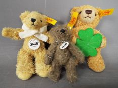 Steiff - three Steiff Bears to include #111587, #039614 and #111877,