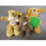 Steiff - three Steiff Bears to include #111587, #039614 and #111877,