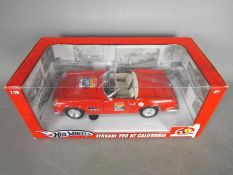 Hot Wheels - A boxed 1:18 scale Hot Wheels L2948 Ferrari '60 Relay' 250 GT California.