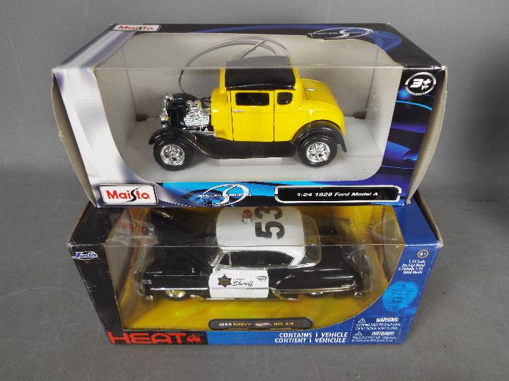 Maisto - Jada - Four boxed 1:24 diecast model cars. - Image 3 of 3