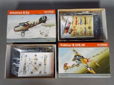 Eduard, Profipack Edition - Two boxed 1:48 scale plastic aircraft model kits.