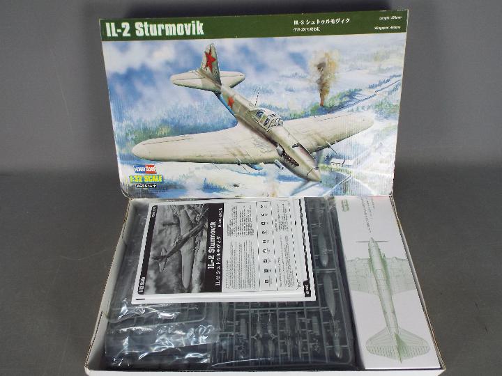 Hobby Boss, ICM - Two boxed plastic model aircraft kits. - Image 2 of 2