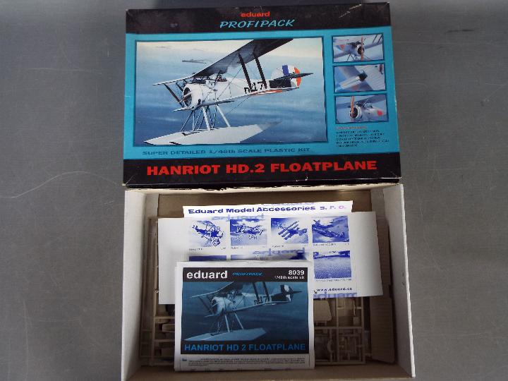 Hasegawa, Eduard - Two boxed plastic military aircraft model kits. - Image 3 of 3