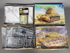 Italeri, Eastern Express - two 1:35 scale model kits comprising Italeri Panzerjager 1 model No.