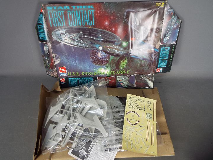 AMT, Star Trek - A fleet of six boxed Star Trek plastic model kits by AMT. - Image 4 of 5