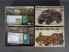 Tamiya - Two boxed 1:35 scale plastic military model kits by Tamiya.