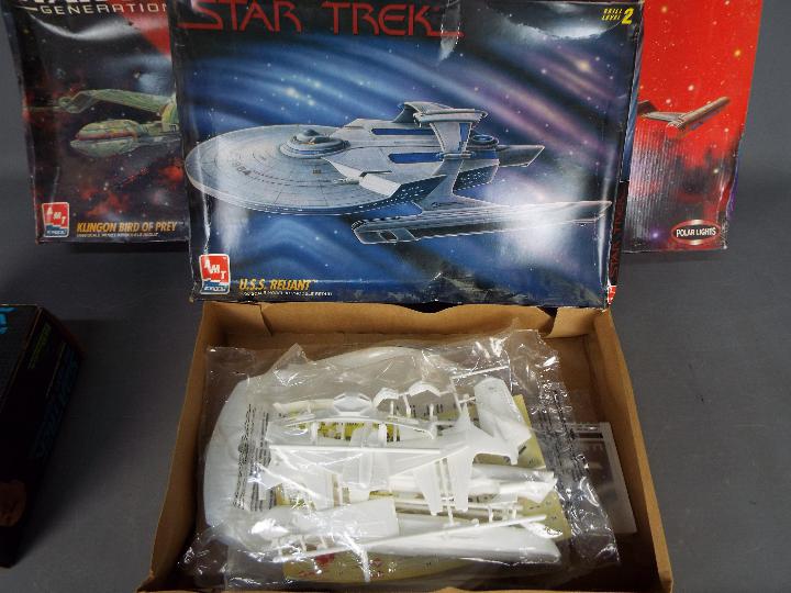 AMT, GeoMetric, Star Trek - A fleet of four boxed Star Trek plastic model kits. - Image 3 of 5