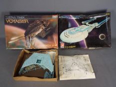 AMT - A group of three boxed Star Trek plastic model kits by AMT.