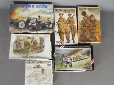 Tamiya, Dragon Special Hobby -two 1:35 scale Tamiya Military Miniature kits comprising U.