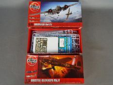Airfix - Two boxed 1:72 military aircraft plastic model kits by Airfix.