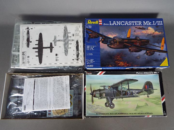 Special Hobby, Revell - Two boxed plastic model military aircraft kits.