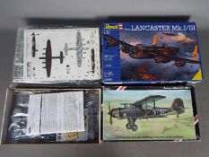 Special Hobby, Revell - Two boxed plastic model military aircraft kits.