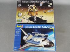 Revell - Two boxed plastic model kits.