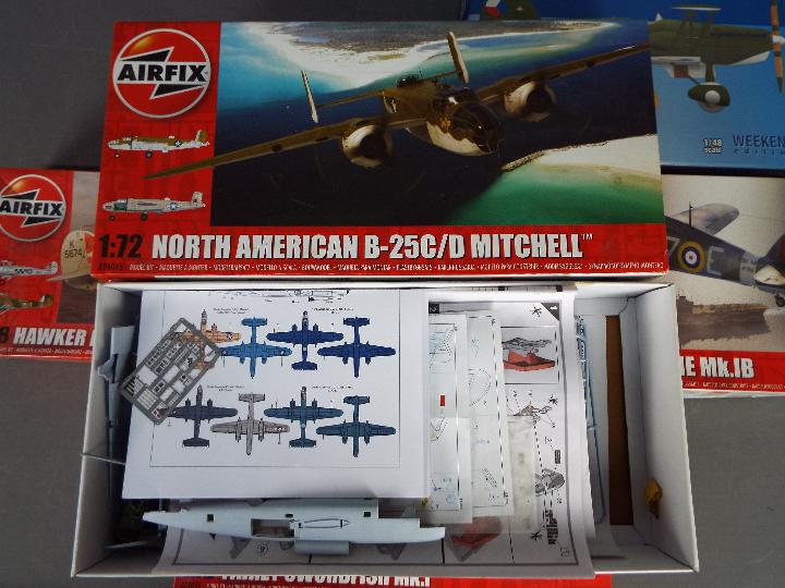 Airfix, Eduard - A collection of plastic model kits in various scales. - Image 2 of 2