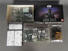 Bandai, Star Wars - A boxed Bandai #0201305 1:12 scale Star Wars 'Boba Fett' plastic model kit.