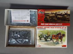 Airfix, MiniArt - an Airfix 1:72 scale WWII USAAF Bomber Re-Supply Set, model No.