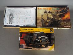 Dragon, Italeri - a 1:35 scale Dragon Sd. kfz.138/2 "Hetzer" Early Version model No.