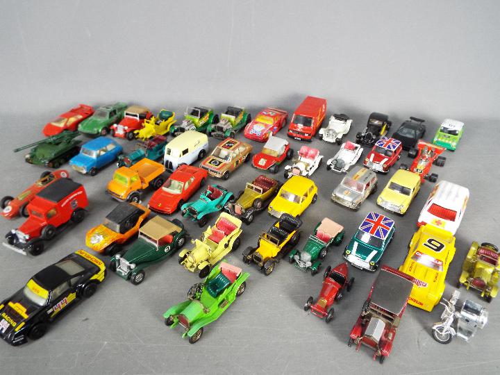 Matchbox - Corgi - Siku - A collection of over 40 loose diecast vehicles including several Corgi