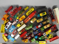Matchbox - A collection of unboxed Matchbox diecast model vehicles mainly Super Kings.