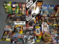 Hasbro - Lego - Star Wars - A collection of 28 carded figures and 6 unopened bagged Lego figures