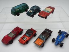 Hot Wheels - Redlines - A collection of 7 loose 1960s Hot Wheels Redlines models including Custom