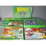 Subbuteo - Palitoy - Ariel - A collection of 5 vintage soccer board games including Subbuteo Club